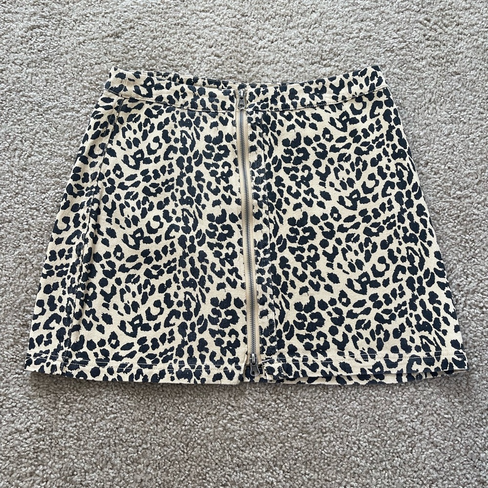 Cheetah/leopard print Skirt